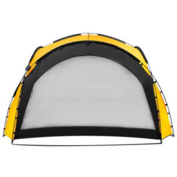 Walplus Party Tent Garden Gazebo Canopy With Led And 4 Sidewalls 3.6X3.6X2.3 M Yellow - thumbnail 5