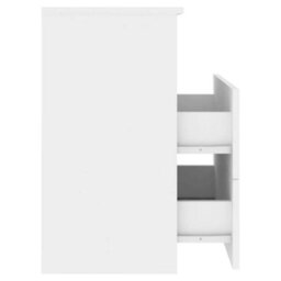 Berkfield Bed Cabinets 2 Pcs White 50X32X60 Cm - thumbnail 8