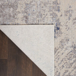 Optical 3D Ivory Grey Abstract Modern Rug For Dining Room Bedroom & Living Room-282Cm X 389Cm - thumbnail 4