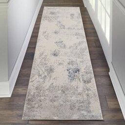 Optical 3D Ivory Grey Abstract Modern Rug For Dining Room Bedroom & Living Room-282Cm X 389Cm - thumbnail 7