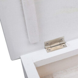Berkfield Shoe Cabinet White 50X28X98 Cm Paulownia Wood - thumbnail 6