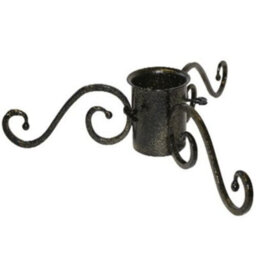 Noble Christmas Tree Stand -  Gold - 10Cm 4 - Black