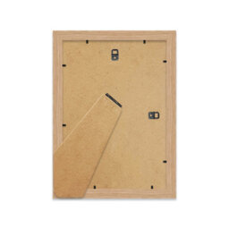 A5 Oak Picture Frame With Mount For A6 (10.5 X 14.8Cm - 4.1 X 5.8In) Poster, Photo, Artwork, Or Print. - thumbnail 6