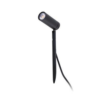 Luminosa Lighting Luminosa Seth Led Outdoor Short Spike Light Black Ip44 - image 1