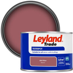 Leyland Trade Vinyl Matt Walls & Ceilings Emulsion Paint Silk Pillow (Ppg18-31) 350Ml Tester - thumbnail 1
