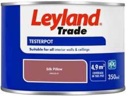 Leyland Trade Vinyl Matt Walls & Ceilings Emulsion Paint Silk Pillow (Ppg18-31) 350Ml Tester - thumbnail 2
