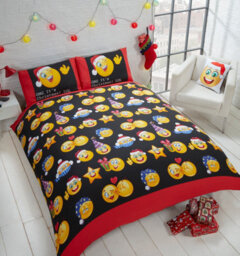 Rapport Home Christmas Icons Polycotton Duvet Set With Pillowcase - thumbnail 2