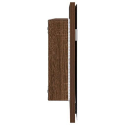 Walplus Bathroom Mirror Brown Oak 80 X 8.5 X 37 Cm Engineered Wood - thumbnail 6
