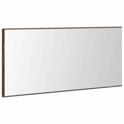 Walplus Bathroom Mirror Brown Oak 80 X 8.5 X 37 Cm Engineered Wood - thumbnail 2
