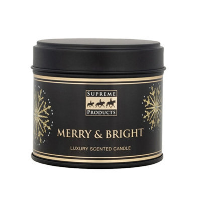 Supreme Merry & Bright Scented Candle Black (One Size) - image 1