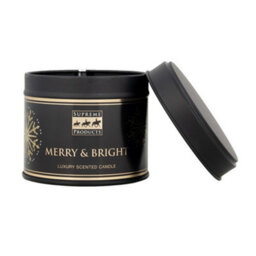 Supreme Merry & Bright Scented Candle Black (One Size) - thumbnail 2