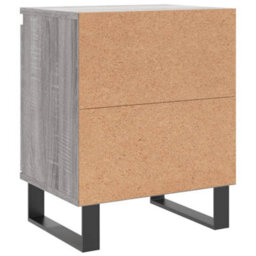 Berkfield Elegant Bedside Cabinets 2 Pcs Grey Sonoma 40X30X50 Cm Engineered Wood - thumbnail 8