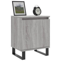 Berkfield Elegant Bedside Cabinets 2 Pcs Grey Sonoma 40X30X50 Cm Engineered Wood - thumbnail 3