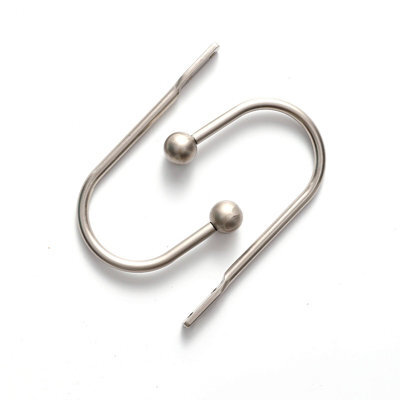 Curtain Tiebacks, Hooks, Metal Curtains, U-Shaped Curtains For Bedrooms, Living Rooms, Bathrooms, And Kitchens - image 1