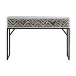 Orsina Lombok 2 Drawer Console Table - thumbnail 2