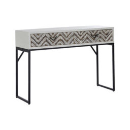Orsina Lombok 2 Drawer Console Table - thumbnail 3
