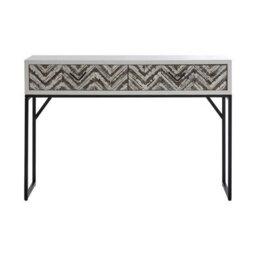 Orsina Lombok 2 Drawer Console Table - thumbnail 1