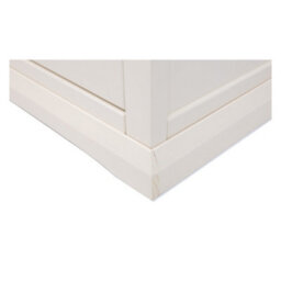 Cabinet Bits Castelli Off White 1 Drawer Tv Cabinet Chrome Knob - thumbnail 7