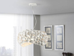 Luminosa Lighting Luminosa Narisa 5 Light Ceiling Pendant Matt White, G9 - Uk Stock - thumbnail 1