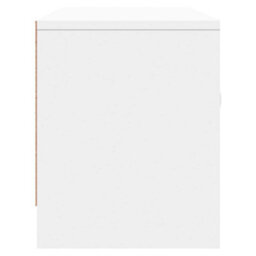 Berkfield Tv Cabinet White 102X30X37.5 Cm Engineered Wood - thumbnail 7