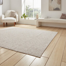 Boucle E6403 Brown Modern Flat Weave Plain Rug By Think Rugs-120Cm X 170Cm - thumbnail 2