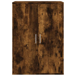 Berkfield Sideboard Smoked Oak 60X31X84 Cm Engineered Wood - thumbnail 5