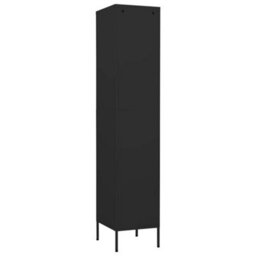 Vidaxl Locker Cabinet Black 35X46X180 Cm Steel - thumbnail 5