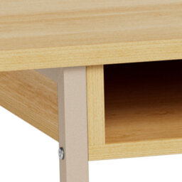 Furniture To Go Darlington Console Table With 2 Open Shelves And Oak Top - thumbnail 7