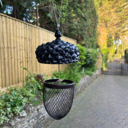 Selections Hanging Peanut Bird Feeder Acorn Shaped Nut - thumbnail 8