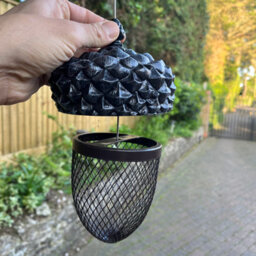 Selections Hanging Peanut Bird Feeder Acorn Shaped Nut - thumbnail 7
