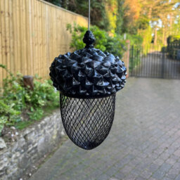 Selections Hanging Peanut Bird Feeder Acorn Shaped Nut - thumbnail 6