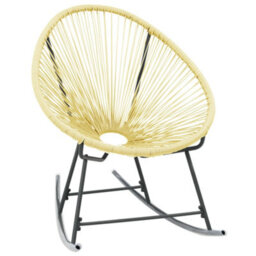 Vidaxl Outdoor Acapulco Chair Poly Rattan Beige - thumbnail 2
