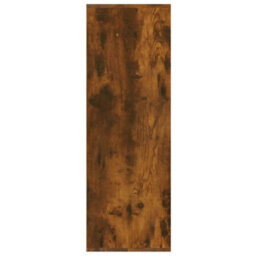 Berkfield Modern Shoe Rack Smoked Oak 54X34X100.5 Cm Engineered Wood - thumbnail 5