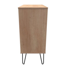 Osaka 4 Drawer Chest Of Drawers In Nebraska Oak (Ready Assembled) - thumbnail 3