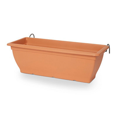 Verve Florus Rectangular Plastic Trough 1.5L (W)24.5Cm - image 1
