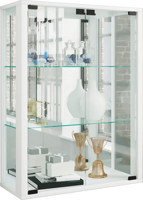 Vcm Wall Display Cabinet Glass Display Cabinet Udina Mirror - image 1