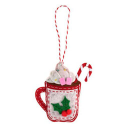 Groves Of Thames Felt Kit H/chocolate - Felt Decoration Kit: Christmas: Hot Chocolate - Trimits - thumbnail 2