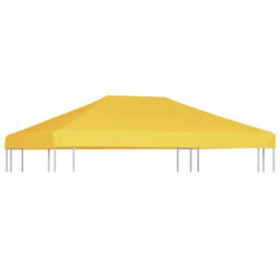 Walplus Gazebo Top Cover 270 G/ma 4X3 M Yellow - thumbnail 2