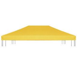 Walplus Gazebo Top Cover 270 G/ma 4X3 M Yellow - thumbnail 3