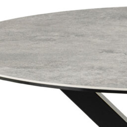 Furniture To Go Heaven Round Dining Table With Ceramic Grey Top (L) 119Cm Seats Up To 4 - thumbnail 6