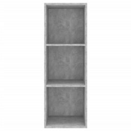 Berkfield Wall-Mounted Tv Cabinet Concrete Grey 37X37X107 Cm Engineered Wood - thumbnail 4