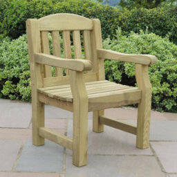 Wooden Garden Chair Emily Garden Chair By Zest Outdoor Living - thumbnail 4