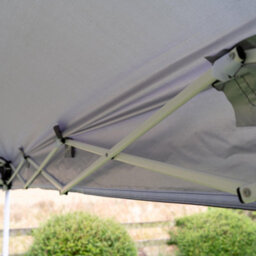 Jack Stonehouse Rapid Pop Up Compact 3X3 Gazebo With Sides Dark Grey - thumbnail 4