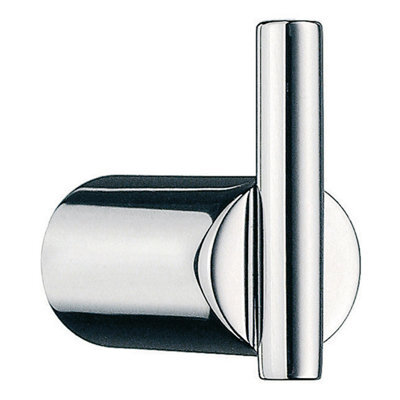 Beslagsboden - Single Hook In Chrome Stainless Steel