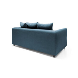 Abakus Direct Darcy 2 Seater Sofa In Teal Linen Fabric - thumbnail 3
