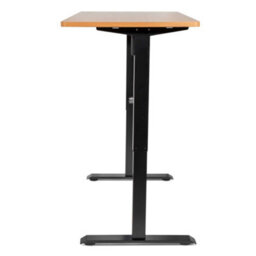 Dellonda Electric Standing Desk, Adjustable, Oak, Office Quiet & Fast 1400 X 700mm - thumbnail 6