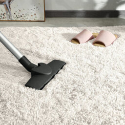 Ameha Living Room Fluffy Shaggy Cream Area Rugs For Bedroom Modern Carpet Non-Slip 120X170 Cm, Non Shedding Indoor/outdoor Rug - thumbnail 6
