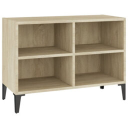 Berkfield Industrial Tv Cabinet With Metal Legs Sonoma Oak 69.5X30X50 Cm - thumbnail 1