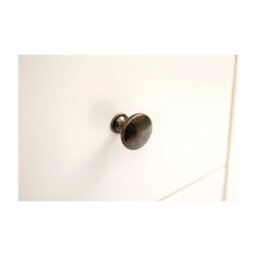 Cabinet Bits Trevi 3 Drawer Desk - Dressing Table Brass Knob - thumbnail 7