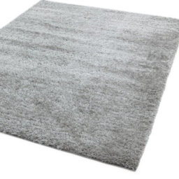 Furniturebox Uk Selby Silver Grey Shaggy Rug 200X290 - thumbnail 3